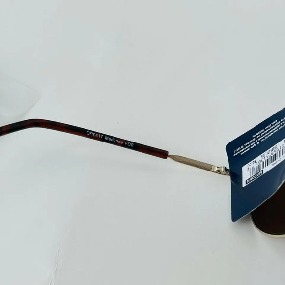 SG00639 Classic Sunglasses for Men Aviator 100% UVA/UVB Protect Brown Madonna FD - Picture 5 of 6